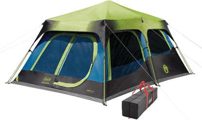 Instant Camping Tent with 1-Minute Setup, Large Family Tent