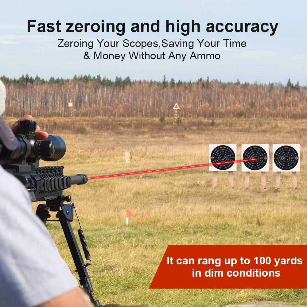 7.62X39 Brass Red Dot Laser Boresighter Rifle Scope Alignment