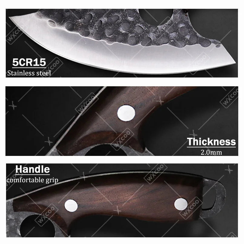 Kitchen Chef Knife Stainless Steel Multipurpose Knife/Sheath