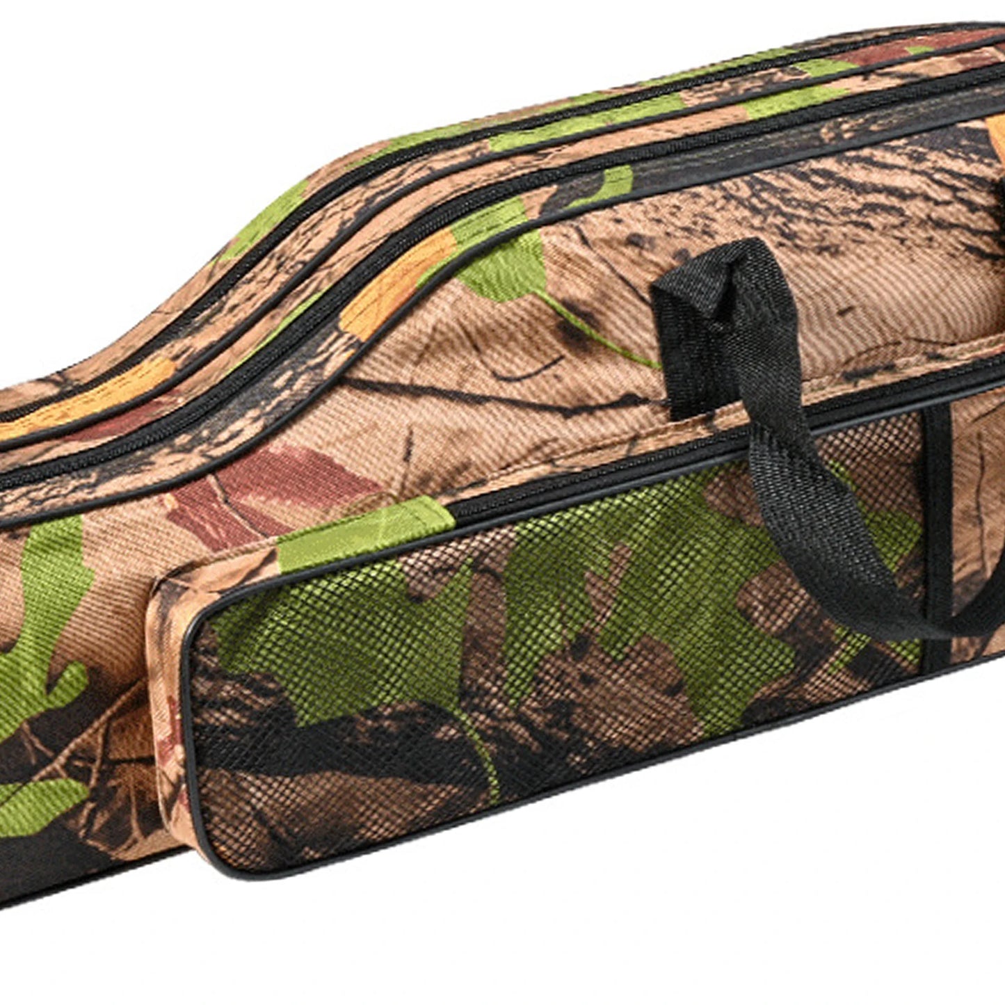Fishing Pole Storage Bag Waterproof Oxford Fishing Reel Tackle Storage Bag Case Large Capacity for Men Travel Gift