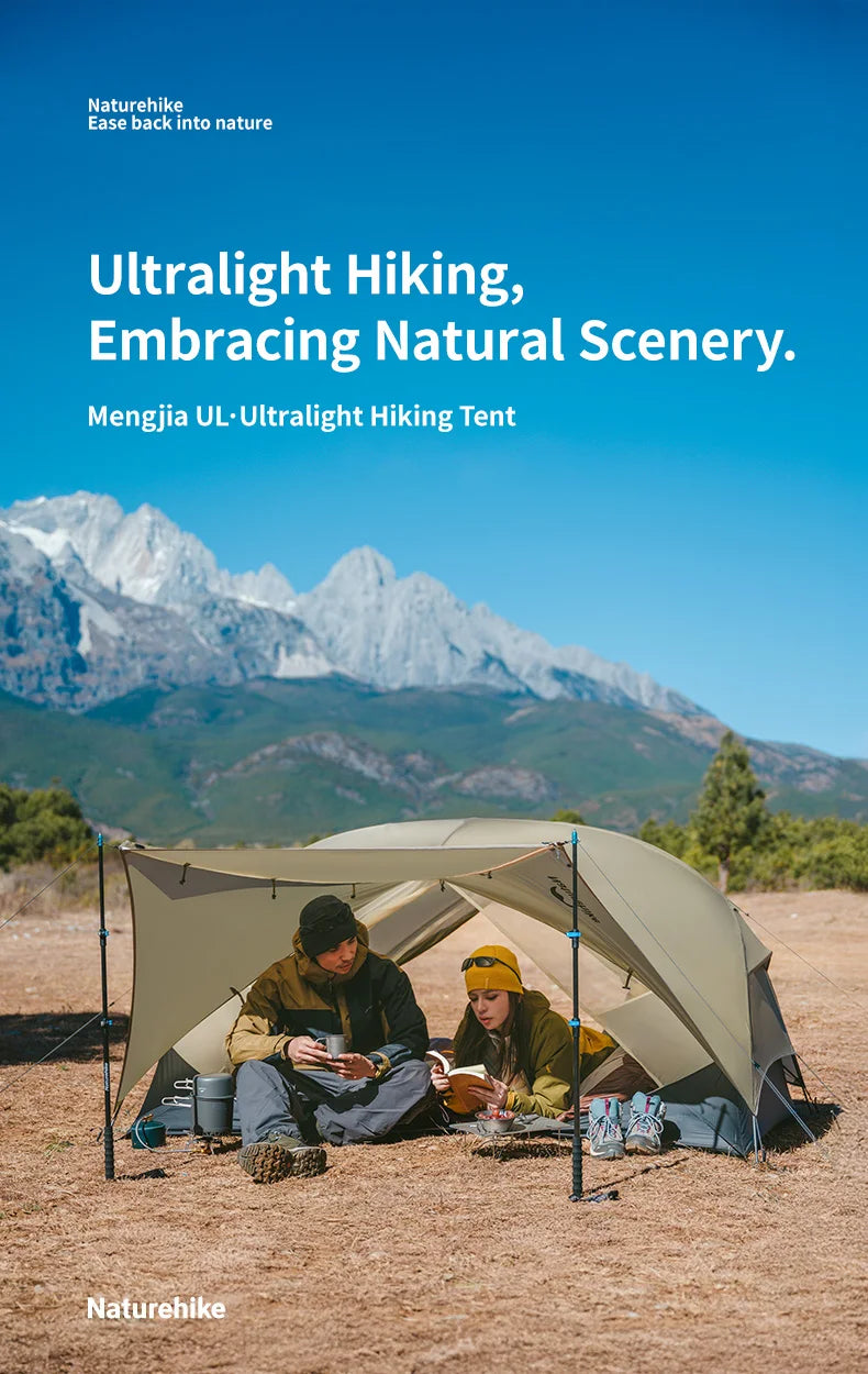 Naturehike Mongar UL Tent 2 Person 3 Season Camping Tent