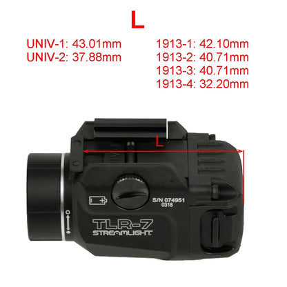 Streamlight TLR Tactical Scout Light Outdoor Flashlight