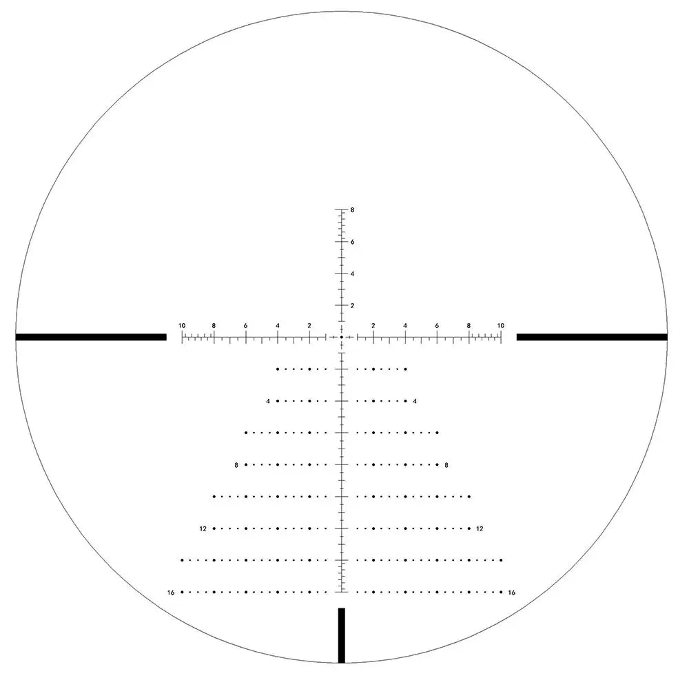 HD GEN2 6-24X50 1/10 MIL FFP Etched Glass Reticle Optical Sight