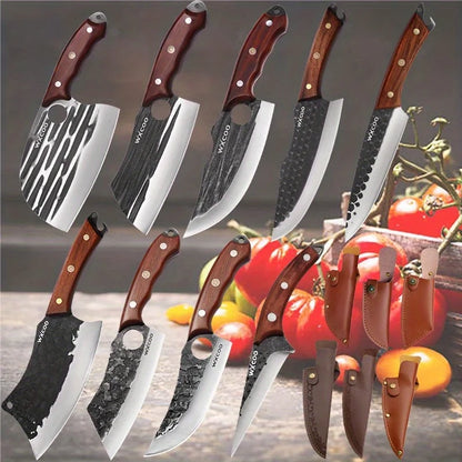 1-11PCS High Carbon Steel Professional Chef Knife Set