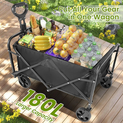 Heavy Duty Foldable, Portable, All-Terrain Wheels  Wagon