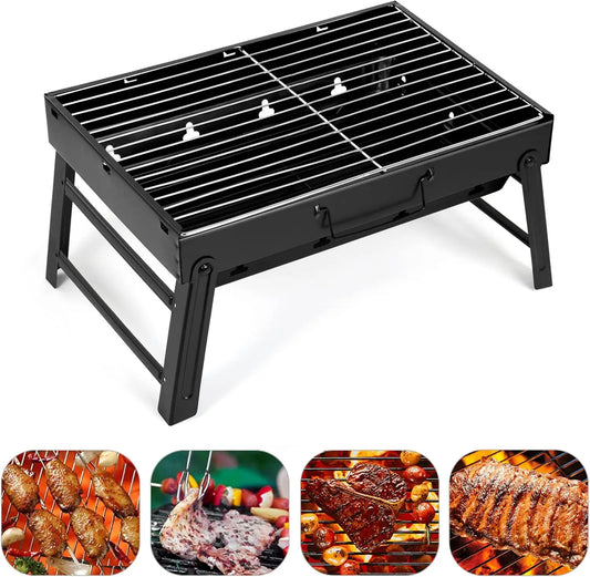 Folding Charcoal Grill, Portable Lightweight