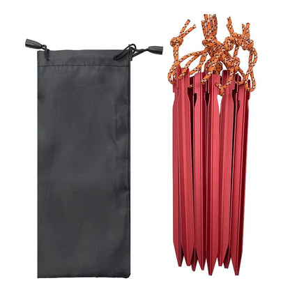 Aluminum Alloy ultralight Tent stakes 18cm