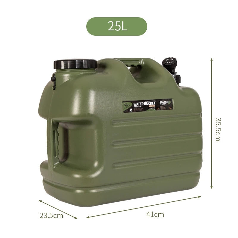 Desert Fox 10L/12L/18L/25L Large Green Water Tank