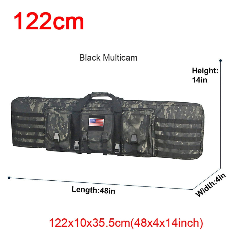 32"/38"/42"/48" Double Molle Rifle Bags