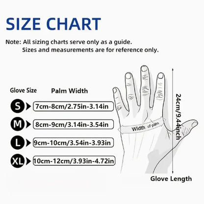 Heavy Duty Black Nitrile Gloves 100PCS,