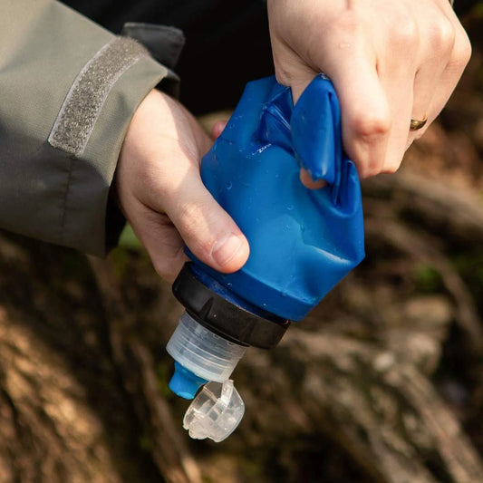 Outdoor Water Purifying Survival Water Filter Bottle