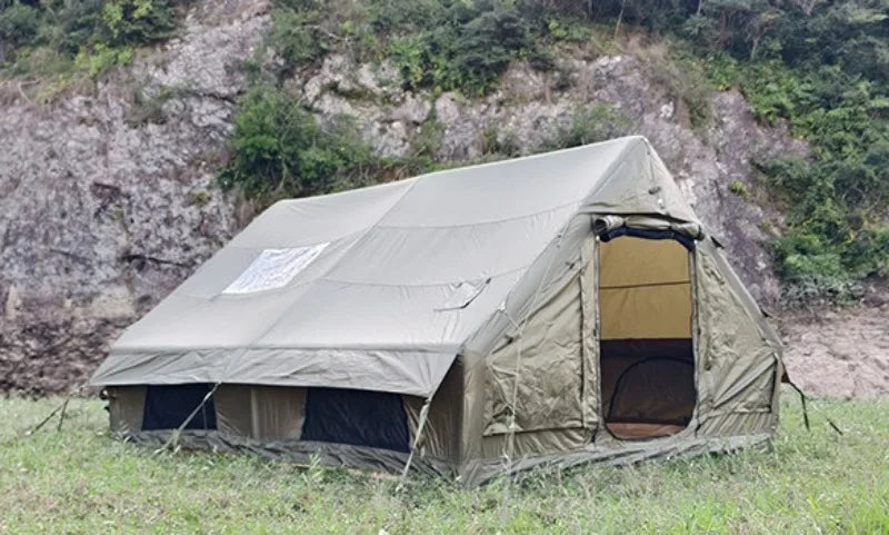 Family Outdoor Thickened Rainproof Overnight Inflatable Spacious Tent