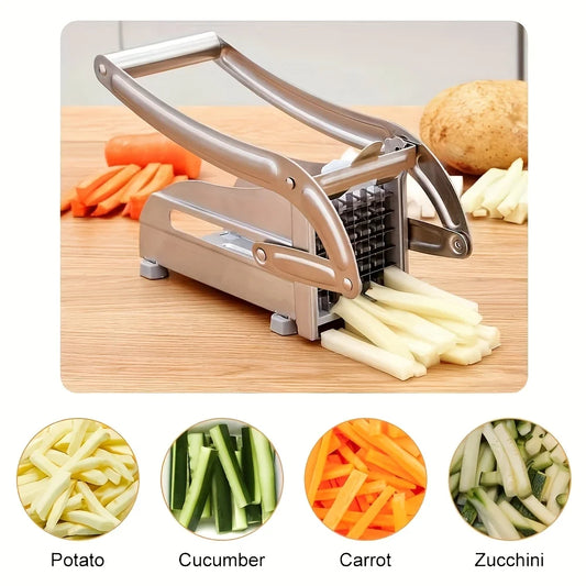 Stainless Steel Vegetable Cutter, Slicer, French Fry Cutter