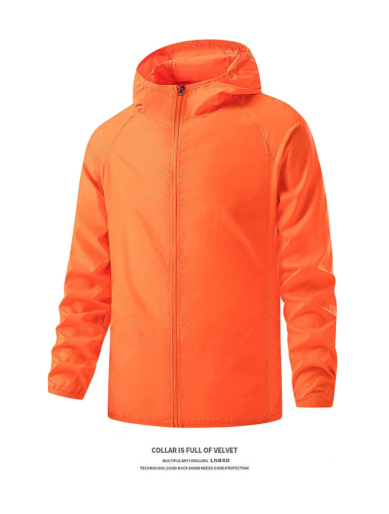 Men/Women Waterproof Hiking Jackets Sun Protection