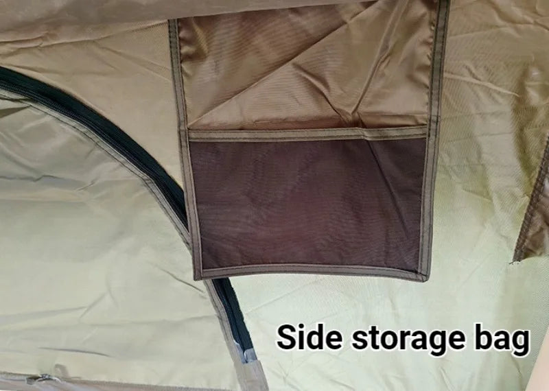 Family Outdoor Thickened Rainproof Overnight Inflatable Spacious Tent